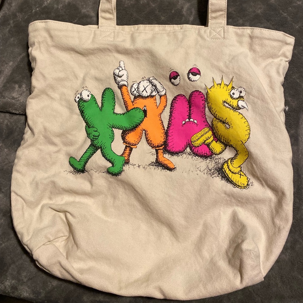 Kaws Tote Bag